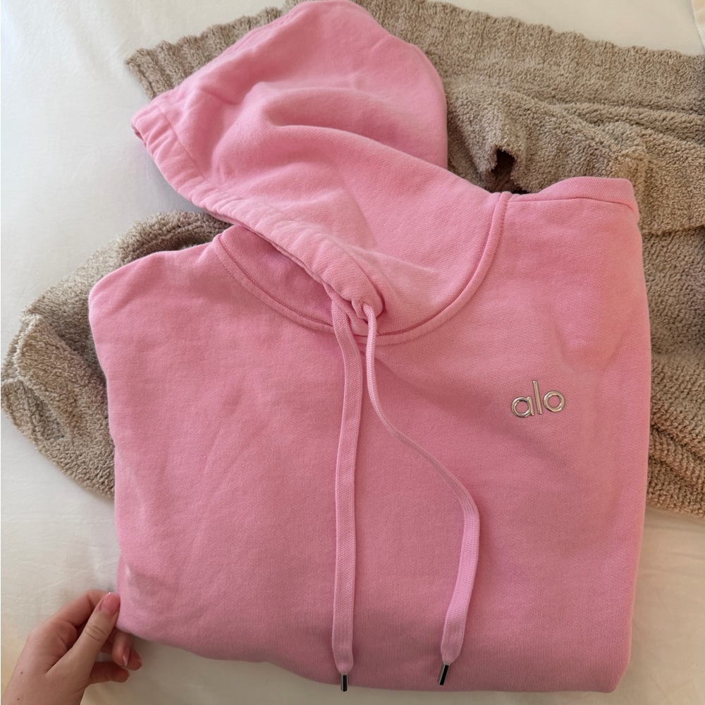 ALO Yoga Women's Pink Hoodie